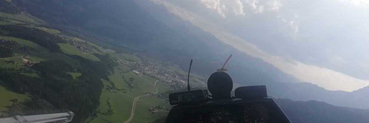 Flugwegposition um 15:40:36: Aufgenommen in der Nähe von Mitterberg-Sankt Martin, Österreich in 1317 Meter