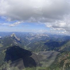 Flugwegposition um 12:40:28: Aufgenommen in der Nähe von Gemeinde Wald am Schoberpaß, 8781, Österreich in 2606 Meter