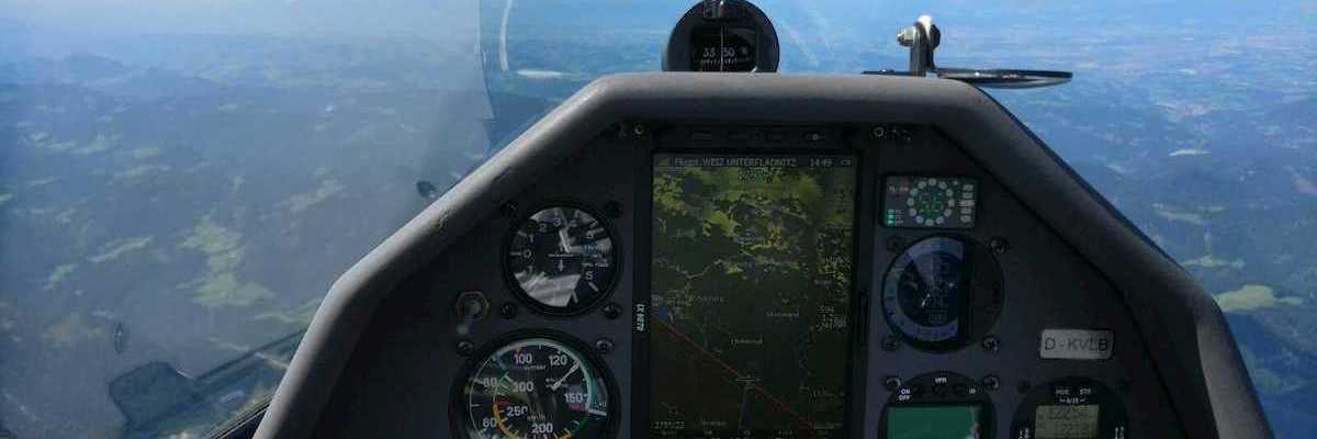 Flugwegposition um 12:49:19: Aufgenommen in der Nähe von Gemeinde Mitterbach am Erlaufsee, Österreich in 2680 Meter