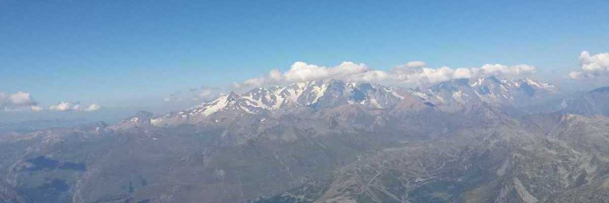 Flugwegposition um 12:39:01: Aufgenommen in der Nähe von Savoyen, Frankreich in 3495 Meter