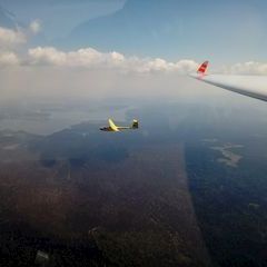Verortung via Georeferenzierung der Kamera: Aufgenommen in der Nähe von Gemeinde Ulrichsberg, Österreich in 2100 Meter