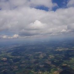 Verortung via Georeferenzierung der Kamera: Aufgenommen in der Nähe von Regensburg, Deutschland in 2000 Meter