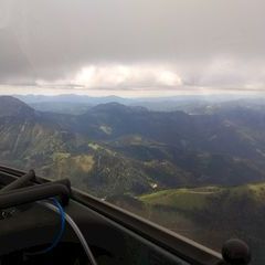 Flugwegposition um 08:21:16: Aufgenommen in der Nähe von Gußwerk, Österreich in 2084 Meter