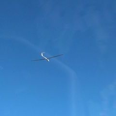 Flugwegposition um 14:50:27: Aufgenommen in der Nähe von Passau, Deutschland in 2216 Meter