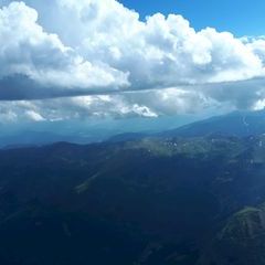 Flugwegposition um 15:08:00: Aufgenommen in der Nähe von Bretstein, 8763, Österreich in 3229 Meter