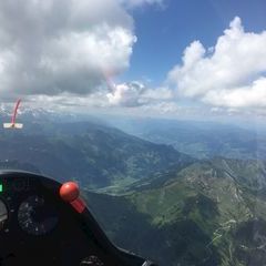 Verortung via Georeferenzierung der Kamera: Aufgenommen in der Nähe von Gemeinde Dorfgastein, 5632, Österreich in 2900 Meter
