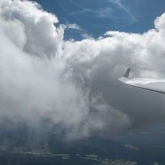 Flugwegposition um 12:41:01: Aufgenommen in der Nähe von Cham, Deutschland in 2014 Meter