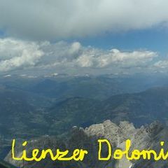 Flugwegposition um 12:26:37: Aufgenommen in der Nähe von Gemeinde Winklern, Österreich in 3149 Meter