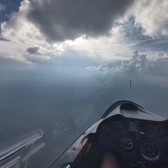 Flugwegposition um 16:23:53: Aufgenommen in der Nähe von Département Hautes-Alpes, Frankreich in 2830 Meter