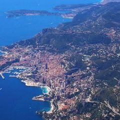 Flugwegposition um 11:46:35: Aufgenommen in der Nähe von Département Alpes-Maritimes, Frankreich in 1937 Meter