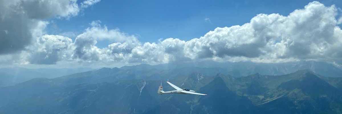 Flugwegposition um 11:28:20: Aufgenommen in der Nähe von Gemeinde Tweng, Tweng, Österreich in 2571 Meter