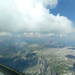 Flugwegposition um 14:52:44: Aufgenommen in der Nähe von Gemeinde Kleinarl, Österreich in 2817 Meter