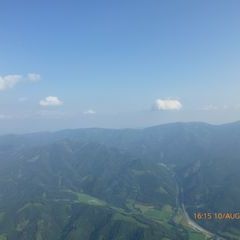 Flugwegposition um 14:15:29: Aufgenommen in der Nähe von Gemeinde Wald am Schoberpaß, 8781, Österreich in 2090 Meter