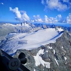 Flugwegposition um 15:16:56: Aufgenommen in der Nähe von Gemeinde Bad Gastein, Bad Gastein, Österreich in 3192 Meter