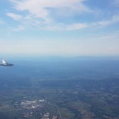 Flugwegposition um 14:43:57: Aufgenommen in der Nähe von 67100 L'Aquila, L’Aquila, Italien in 2032 Meter