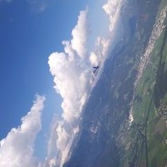 Flugwegposition um 13:34:47: Aufgenommen in der Nähe von Gemeinde Aigen im Ennstal, Österreich in 1939 Meter