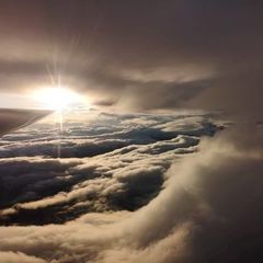 Flugwegposition um 16:19:17: Aufgenommen in der Nähe von Predlitz-Turrach, Österreich in 3923 Meter