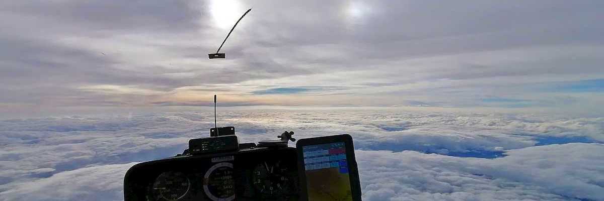 Flugwegposition um 13:56:18: Aufgenommen in der Nähe von Hirschegg, 8584, Österreich in 5519 Meter