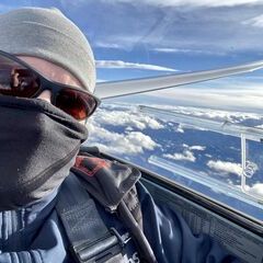 Flugwegposition um 12:13:29: Aufgenommen in der Nähe von Gaming, Österreich in 3903 Meter