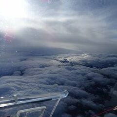 Flugwegposition um 11:37:56: Aufgenommen in der Nähe von Gemeinde Filzmoos, 5532, Österreich in 3742 Meter