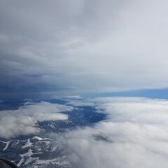 Flugwegposition um 11:41:16: Aufgenommen in der Nähe von Gußwerk, Österreich in 4243 Meter