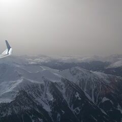 Flugwegposition um 11:05:20: Aufgenommen in der Nähe von Gemeinde Navis, Navis, Österreich in 2898 Meter