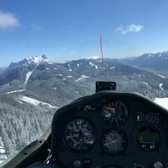 Flugwegposition um 11:04:41: Aufgenommen in der Nähe von Rottenmann, Österreich in 1746 Meter