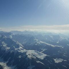 Flugwegposition um 14:46:09: Aufgenommen in der Nähe von Gemeinde Wald im Pinzgau, 5742 Wald im Pinzgau, Österreich in 3359 Meter