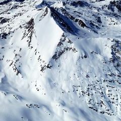 Flugwegposition um 12:52:58: Aufgenommen in der Nähe von Winklern bei Oberwölz, 8832, Österreich in 2733 Meter