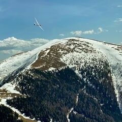Flugwegposition um 11:28:16: Aufgenommen in der Nähe von Eppenstein, Österreich in 1853 Meter