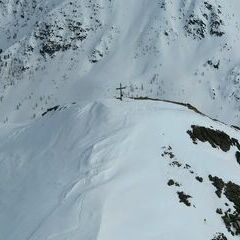 Flugwegposition um 14:36:32: Aufgenommen in der Nähe von Gemeinde Stall, 9832, Österreich in 2878 Meter