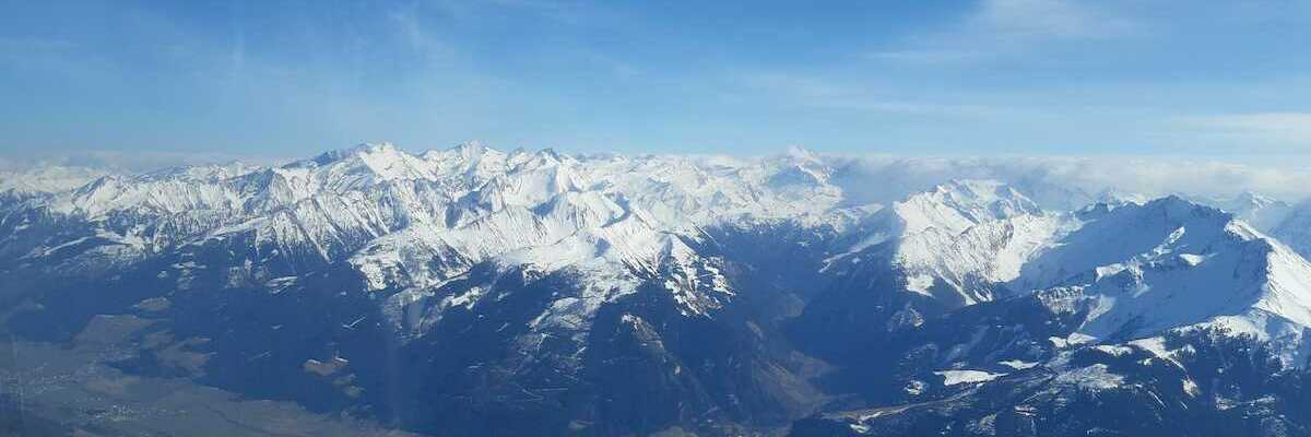 Flugwegposition um 14:43:52: Aufgenommen in der Nähe von Gemeinde Stuhlfelden, Stuhlfelden, Österreich in 2776 Meter