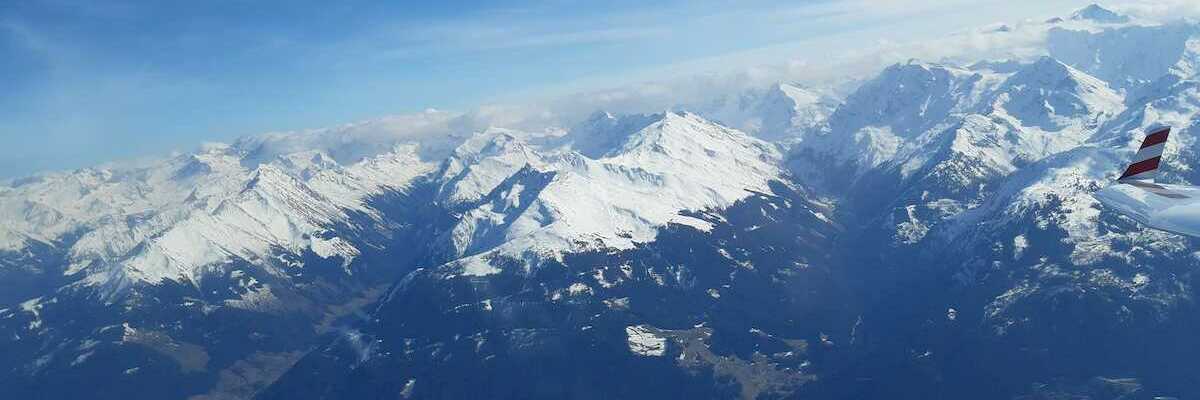Flugwegposition um 14:39:32: Aufgenommen in der Nähe von Gemeinde Jochberg, 6373 Jochberg, Österreich in 3062 Meter