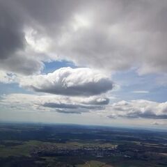 Flugwegposition um 11:31:59: Aufgenommen in der Nähe von Zollernalbkreis, Deutschland in 1565 Meter