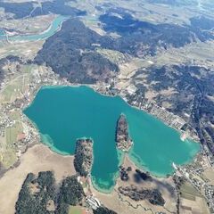 Verortung via Georeferenzierung der Kamera: Aufgenommen in der Nähe von Gemeinde Finkenstein am Faaker See, Österreich in 2300 Meter