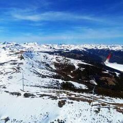 Flugwegposition um 13:13:05: Aufgenommen in der Nähe von Oberzeiring, 8762, Österreich in 2319 Meter