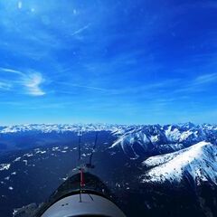 Flugwegposition um 13:35:28: Aufgenommen in der Nähe von Krakaudorf, Österreich in 2936 Meter