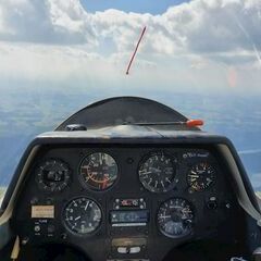 Flugwegposition um 12:48:02: Aufgenommen in der Nähe von Gemeinde Haibach ob der Donau, 4083, Österreich in 1804 Meter