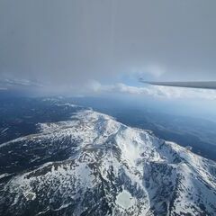 Flugwegposition um 14:47:04: Aufgenommen in der Nähe von Oberweg, Österreich in 3462 Meter