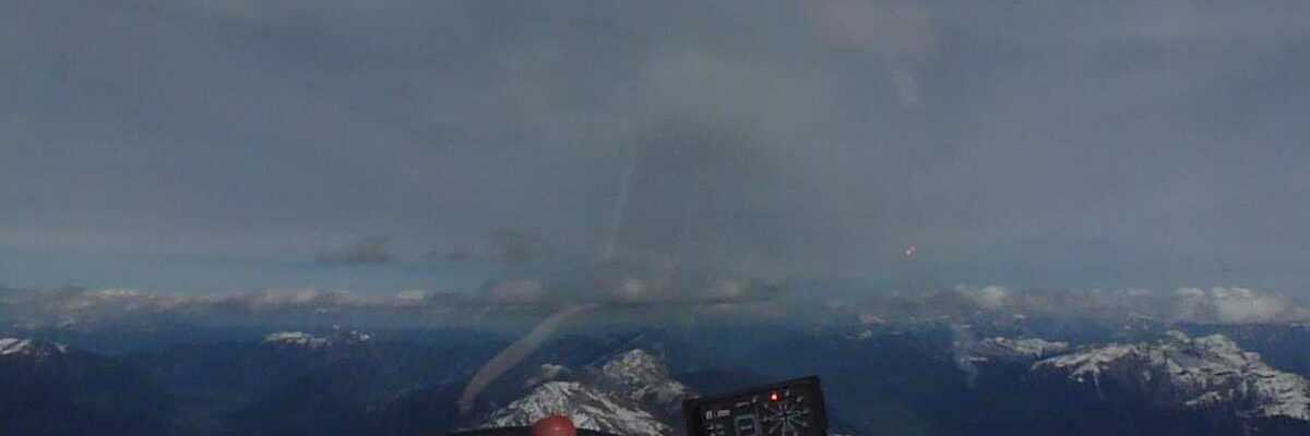 Flugwegposition um 14:20:48: Aufgenommen in der Nähe von Gemeinde Kötschach-Mauthen, Österreich in 2954 Meter