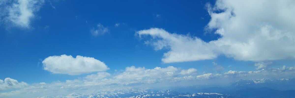 Flugwegposition um 12:13:50: Aufgenommen in der Nähe von Schladming, Österreich in 3362 Meter
