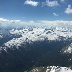 Flugwegposition um 13:35:03: Aufgenommen in der Nähe von Gemeinde Malta, Österreich in 3488 Meter