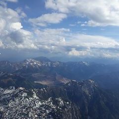 Flugwegposition um 15:16:11: Aufgenommen in der Nähe von Eisenerz, Österreich in 2732 Meter