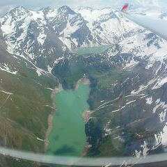 Flugwegposition um 13:58:13: Aufgenommen in der Nähe von Gemeinde Großarl, 5611, Österreich in 3231 Meter