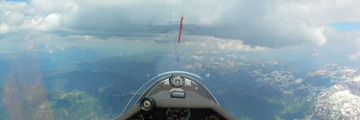 Flugwegposition um 14:25:32: Aufgenommen in der Nähe von St. Nikolai im Sölktal, 8961, Österreich in 3087 Meter