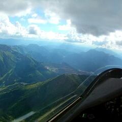 Flugwegposition um 16:10:48: Aufgenommen in der Nähe von Veitsch, St. Barbara im Mürztal, Österreich in 1726 Meter