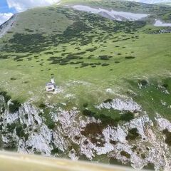 Flugwegposition um 10:01:30: Aufgenommen in der Nähe von Kapellen, Österreich in 1746 Meter