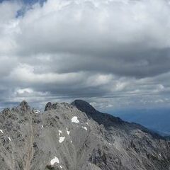 Flugwegposition um 11:46:40: Aufgenommen in der Nähe von Gemeinde Ramsau am Dachstein, 8972, Österreich in 2484 Meter