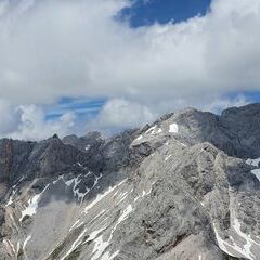 Flugwegposition um 11:46:35: Aufgenommen in der Nähe von Gemeinde Ramsau am Dachstein, 8972, Österreich in 2503 Meter