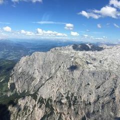 Flugwegposition um 14:44:17: Aufgenommen in der Nähe von Gemeinde Werfen, Österreich in 2762 Meter